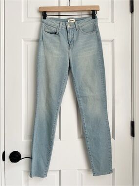 L'agence Margot High-Rise Light Wash Skinny Jeans Women's Size 26